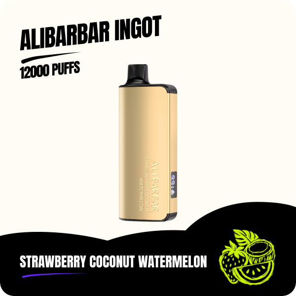 ALIBARBAR Ingot Strawberry Coconut Watermelon