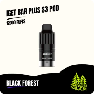 IGET Bar Plus S3 Pod Black Forest