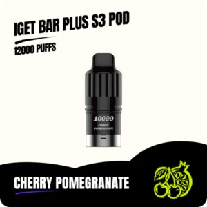 IGET Bar Plus S3 Pod Cherry Pomegranate