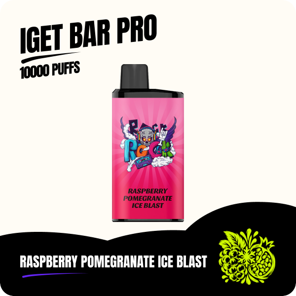 IGET Bar Pro Raspberry Pomegranate Ice Blast