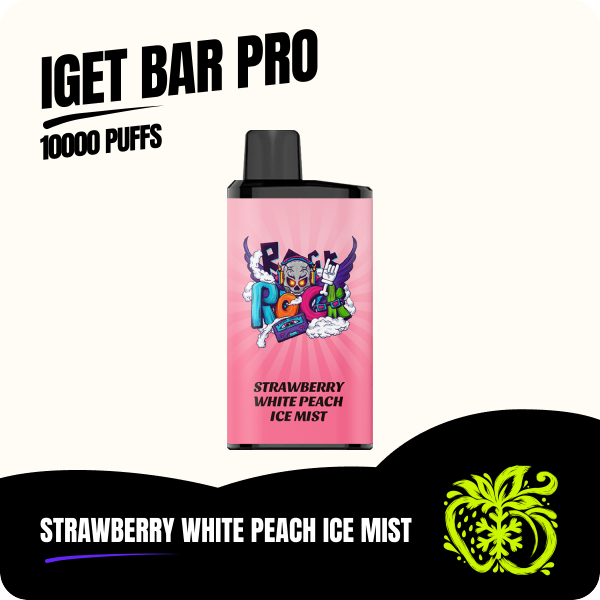 IGET Bar Pro Strawberry White Peach Ice Mist
