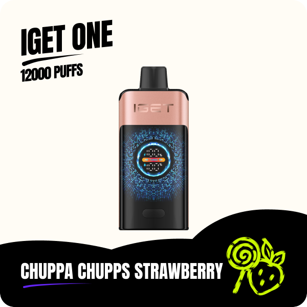 IGET One Chuppa Chupps Strawberry