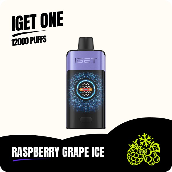IGET One Raspberry Grape Ice